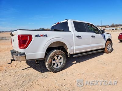 Trzecie zdjęcie samochodu z tyłu: 2021 FORD F150 SUPERCREW VIN:1FTFW1E56MFA08433 - miniatura