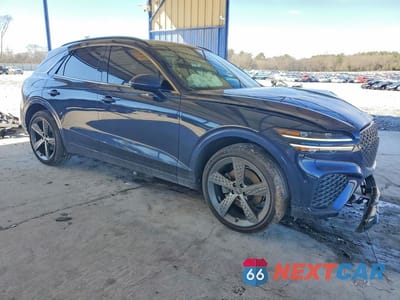 Czwarte zdjęcie samochodu z boku: 2022 GENESIS GV70 2.5T STANDARD VIN:KMUMADTB7NU047087 - miniatura