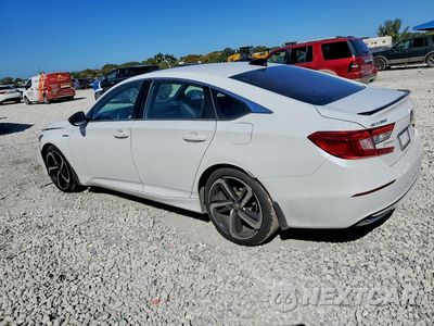 Drugie zdjęcie samochodu z przodu: 2022 HONDA ACCORD HYBRID SPORT VIN:1HGCV3F23NA027592 - miniatura