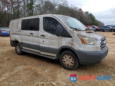 Czwarte zdjęcie samochodu z boku: 2015 FORD TRANSIT T-250 VIN:1FTNR1ZM4FKA47004 - miniatura