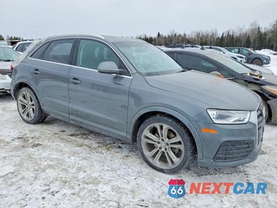 Czwarte zdjęcie samochodu z boku: 2018 AUDI Q3 PREMIUM PLUS VIN:WA1JCCFS9JR006716 - miniatura