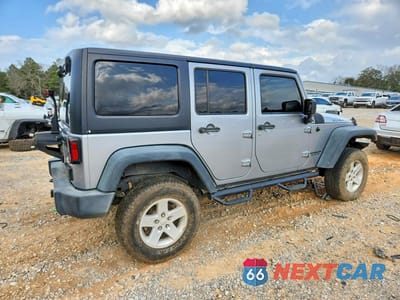 Trzecie zdjęcie samochodu z tyłu: 2016 JEEP WRANGLER UNLIMITED RUBICON VIN:1C4BJWFG6GL128281 - miniatura