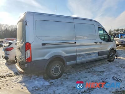 Trzecie zdjęcie samochodu z tyłu: 2015 FORD TRANSIT 250 SRW MEDIUM ROOF UTILITY / SERVICE VAN VIN:1FTNR2CM4FKB15137 - miniatura