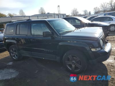 Czwarte zdjęcie samochodu z boku: 2014 JEEP PATRIOT LATITUDE VIN:1C4NJPFA6ED785961 - miniatura