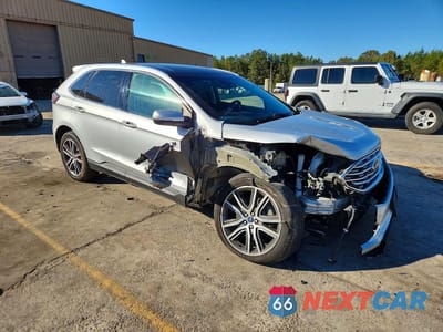 Czwarte zdjęcie samochodu z boku: 2019 FORD EDGE TITANIUM VIN:2FMPK4K95KBC70687 - miniatura