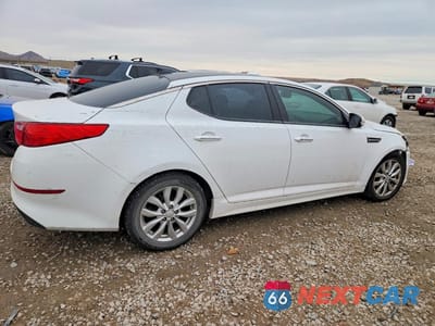 Trzecie zdjęcie samochodu z tyłu: 2014 KIA OPTIMA EX VIN:5XXGN4A70EG317012 - miniatura