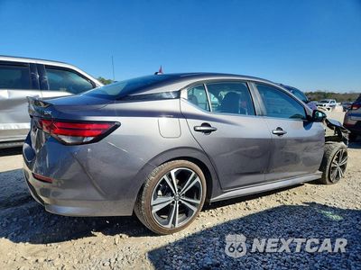 Trzecie zdjęcie samochodu z tyłu: 2021 NISSAN SENTRA SR VIN:3N1AB8DV5MY266826 - miniatura