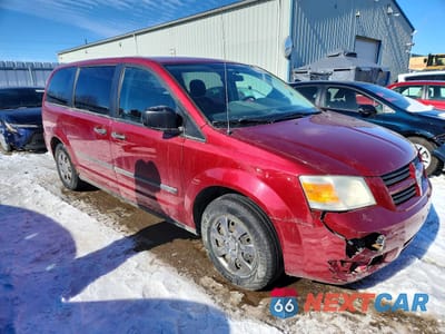 Czwarte zdjęcie samochodu z boku: 2010 DODGE GRAND CARAVAN SE VIN:2D4RN4DE1AR482476 - miniatura