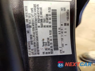 Zdjęcie 13 z 13 samochodu: 2015 FORD FIESTA SE VIN:3FADP4BJ6FM145176 - miniatura