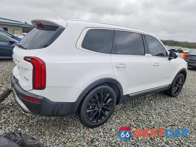 Trzecie zdjęcie samochodu z tyłu: 2021 KIA TELLURIDE SX VIN:5XYP54HC9MG148380 - miniatura
