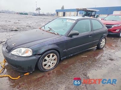 1999 HONDA CIVIC CX 2HGEJ6323XH110387 - główne zdjęcie licytacji z USA - miniatura