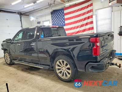 Drugie zdjęcie samochodu z przodu: 2019 CHEV SILVERADO K1500 HIGH COUNTRY VIN:1GCUYHEL6KZ224108 - miniatura