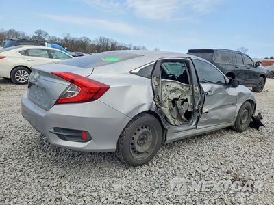 Trzecie zdjęcie samochodu z tyłu: 2017 HONDA CIVIC LX VIN:19XFC2F55HE009523 - miniatura