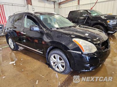 Czwarte zdjęcie samochodu z boku: 2012 NISSAN ROGUE S VIN:JN8AS5MV3CW407950 - miniatura