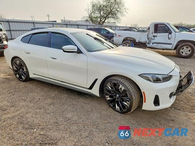 Czwarte zdjęcie samochodu z boku: 2025 BMW 430XI GRAN COUPE VIN:WBA33FB09SFU78824 - miniatura