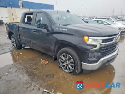 Czwarte zdjęcie samochodu z boku: 2024 CHEVROLET SILVERADO K1500 LT-L VIN:3GCPDKEK9RG214955 - miniatura