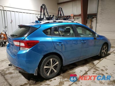 Trzecie zdjęcie samochodu z tyłu: 2019 SUBARU IMPREZA PREMIUM VIN:4S3GTAD63K3729167 - miniatura