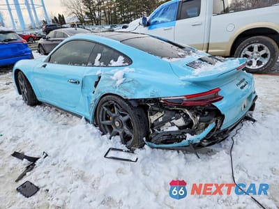 Drugie zdjęcie samochodu z przodu: 2019 PORSCHE 911 TURBO VIN:WP0AD2A99KS140444 - miniatura