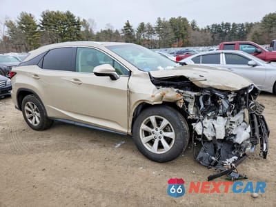 Czwarte zdjęcie samochodu z boku: 2017 LEXUS RX 350 BASE VIN:2T2BZMCA5HC109416 - miniatura