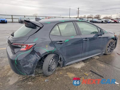 Trzecie zdjęcie samochodu z tyłu: 2022 TOYOTA COROLLA HATCHBACK SE NIGHTSHADE EDITION VIN:JTND4MBE7N3177829 - miniatura
