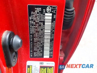 Zdjęcie 12 z 12 samochodu: 2014 TOYOTA COROLLA S PLUS VIN:2T1BURHE2EC096163 - miniatura
