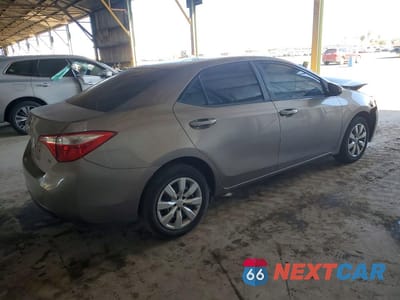 Trzecie zdjęcie samochodu z tyłu: 2014 TOYOTA COROLLA L VIN:5YFBURHE5EP119581 - miniatura