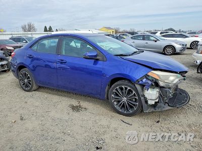 Czwarte zdjęcie samochodu z boku: 2014 TOYOTA COROLLA L VIN:5YFBURHE8EP009737 - miniatura