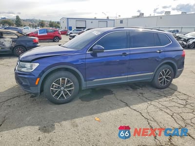 2021 VOLKSWAGEN TIGUAN SE 3VV3B7AX8MM058888 - główne zdjęcie licytacji z USA - miniatura