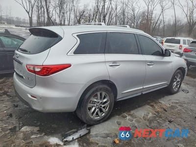 Trzecie zdjęcie samochodu z tyłu: 2013 INFINITI JX35 BASE VIN:5N1AL0MM1DC338080 - miniatura