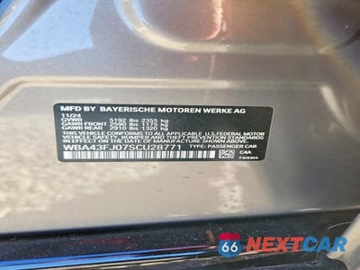 Zdjęcie 12 z 12 samochodu: 2025 BMW 530 I VIN:WBA43FJ07SCU28771 - miniatura