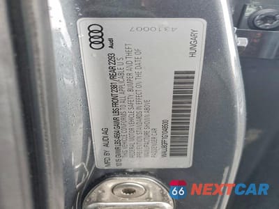Zdjęcie 12 z 12 samochodu: 2016 AUDI A3 PREMIUM PLUS S-LINE VIN:WAUJ8GFF1G1048500 - miniatura