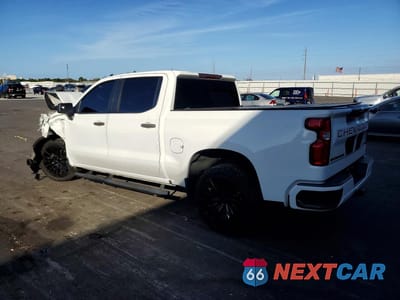 Drugie zdjęcie samochodu z przodu: 2019 CHEVROLET SILVERADO C1500 CUSTOM VIN:3GCPWBEH8KG151139 - miniatura