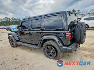 Drugie zdjęcie samochodu z przodu: 2022 JEEP WRANGLER UNLIMITED SAHARA VIN:1C4HJXEG4NW255141 - miniatura