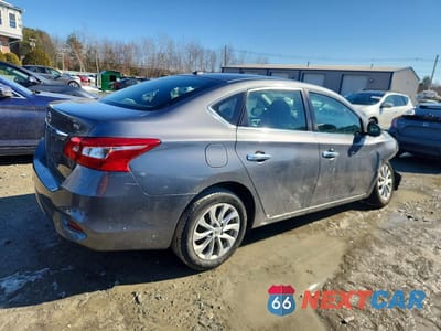Trzecie zdjęcie samochodu z tyłu: 2019 NISSAN SENTRA SV VIN:3N1AB7AP7KL626222 - miniatura