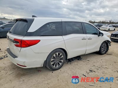 Trzecie zdjęcie samochodu z tyłu: 2024 HONDA ODYSSEY EXL VIN:5FNRL6H60RB069540 - miniatura