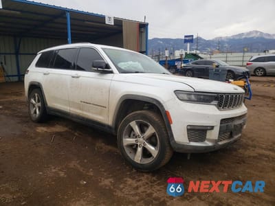 Czwarte zdjęcie samochodu z boku: 2021 JEEP GRAND CHEROKEE L LIMITED VIN:1C4RJKBG9M8163246 - miniatura