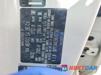 Zdjęcie 12 z 12 samochodu: 2022 KIA FORTE LXS VIN:3KPF24AD5NE487367 - miniatura