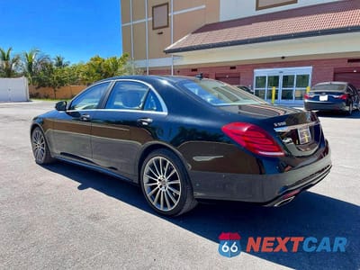 Trzecie zdjęcie samochodu z tyłu: 2014 MERZ S 550 BLACK VIN:WDDUG8CB7EA062382 - miniatura