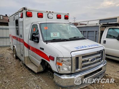 Czwarte zdjęcie samochodu z boku: 2021 FORD ECONOLINE E350 SD AMBULANCE VIN:1FDWE3FN1MDC18605 - miniatura