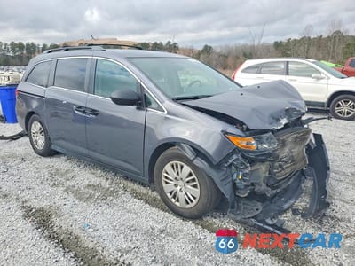 Czwarte zdjęcie samochodu z boku: 2016 HONDA ODYSSEY LX VIN:5FNRL5H26GB101590 - miniatura