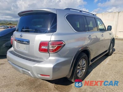 Trzecie zdjęcie samochodu z tyłu: 2017 NISSAN ARMADA SV VIN:JN8AY2NC3H9504629 - miniatura