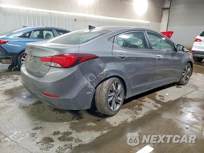 Trzecie zdjęcie samochodu z tyłu: 2014 HYUNDAI ELANTRA LIMITED VIN:5NPDH4AE6EH525246 - miniatura