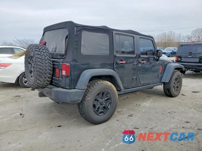 Trzecie zdjęcie samochodu z tyłu: 2015 JEEP WRANGLER UNLIMITED SPORT VIN:1C4BJWDG5FL735533 - miniatura