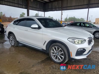 Czwarte zdjęcie samochodu z boku: 2019 BMW X4 XDRIVE30I VIN:5UXUJ3C51KLG57013 - miniatura