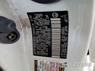 Zdjęcie 12 z 12 samochodu: 2004 LEXUS IS 300 VIN:JTHBD192840087383 - miniatura