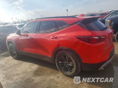 Drugie zdjęcie samochodu z przodu: 2021 CHEV BLAZER VIN:3GNKBBRA1MS550730 - miniatura