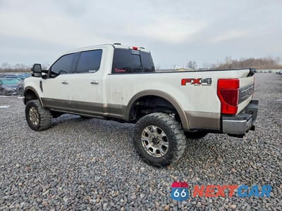 Trzecie zdjęcie samochodu z tyłu: 2021 FORD SUPER DUTY F-250 W/S VIN:1FT7W2BTXMEC29584 - miniatura