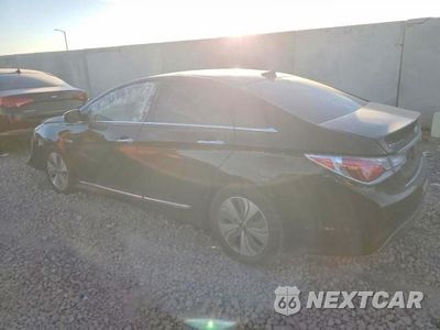 Drugie zdjęcie samochodu z przodu: 2014 HYUNDAI SONATA HYBRID VIN:KMHEC4A45EA106365 - miniatura