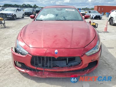 Piąte zdjęcie samochodu w środku: 2017 MASERATI GHIBLI S VIN:ZAM57RTL0H1196406 - miniatura