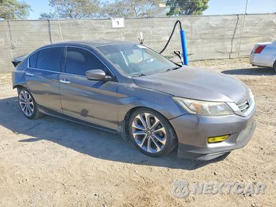 Czwarte zdjęcie samochodu z boku: 2013 HONDA ACCORD SPORT VIN:1HGCR2F5XDA003846 - miniatura